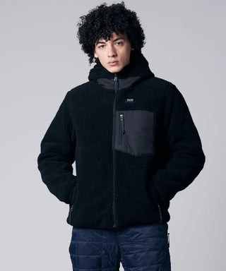D.NAVY×BLACK／Model Height 180cm／Wearing Size M
