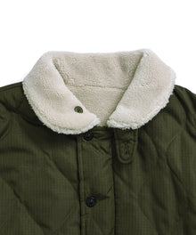 MILITARY RIVERSIBLE “DOWN＋BOA”  N-1 TYPE JACKET (Hard Shell)