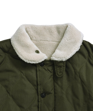MILITARY RIVERSIBLE “DOWN＋BOA”  N-1 TYPE JACKET (Hard Shell)