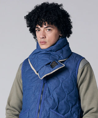 INDIGO DENIM×BEIGE（DOWN SIDE）