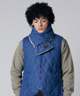 INDIGO DENIM×BEIGE（DOWN SIDE）