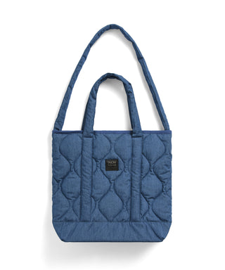 MILITARY ZIP TOP TOTE DOWN BAG-M