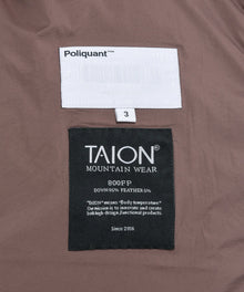 Poliquant x TAION : HOODED ACTIVE DOWN JACKET