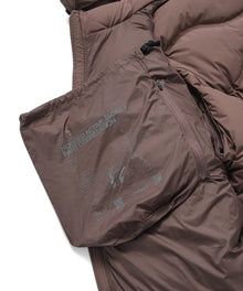 Poliquant x TAION : HOODED ACTIVE DOWN JACKET