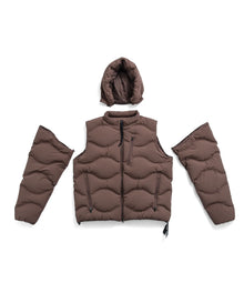 Poliquant x TAION : HOODED ACTIVE DOWN JACKET