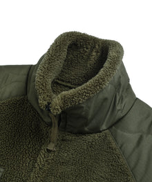 MILITARY PILE-FLEECE HIGH-NECK VEST （NON DOWN）