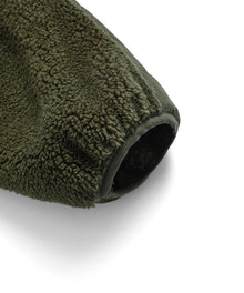 MILITARY PILE-FLEECE HIGH-NECK JACKET (NON DOWN）