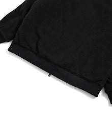 REVERSIBLE MA-1 FAUX WOOL DOWN JACKET
