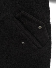 REVERSIBLE MA-1 FAUX WOOL DOWN JACKET