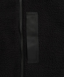 REVERSIBLE MA-1 FAUX WOOL DOWN JACKET
