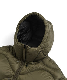 MILITARY HOODED VOLUME DOWN JKT (Soft Shell)