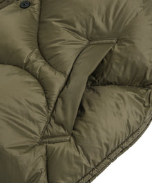 MILITARY HOODED VOLUME DOWN JKT (Soft Shell)