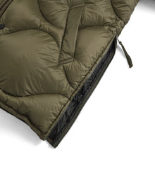 MILITARY HOODED VOLUME DOWN JKT (Soft Shell)