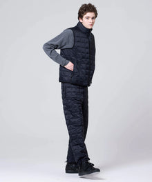 BLACK×BLACK（DOWN SIDE）／Model Height 182cm／Wearing Size M