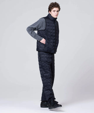 BLACK×BLACK（DOWN SIDE）／Model Height 182cm／Wearing Size M