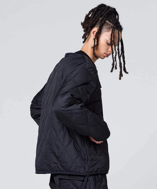 BLACK×BLACK（DOWN SIDE）／Model Height 181cm／Wearing Size M