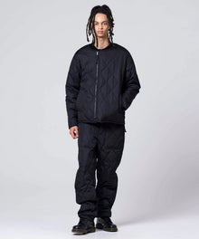 BLACK×BLACK（DOWN SIDE）／Model Height 181cm／Wearing Size M