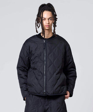 BLACK×BLACK（DOWN SIDE）／Model Height 181cm／Wearing Size M