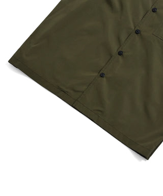 NON DOWN  MILITARY BUTTON SLIT SHIRTS <LONG SLEEVE>