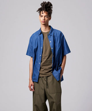 INDIGO DENIM／Model Height 181cm／Wearing Size M