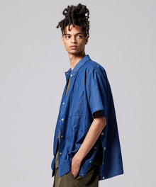 INDIGO DENIM／Model Height 181cm／Wearing Size M