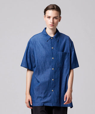 INDIGO DENIM／Model Height 169cm／Wearing Size XS