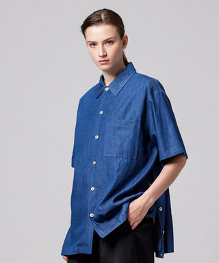 INDIGO DENIM／Model Height 169cm／Wearing Size XS