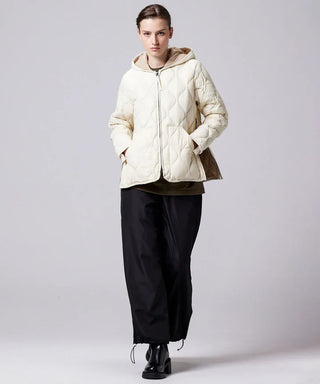 MILITARY HOOD W-ZIP DOWN JKT (Soft Shell)