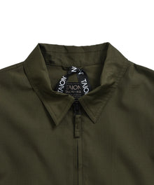 NON DOWN  MILITARY W-ZIP SHIRTS <LONG SLEEVE>