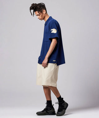 OFF WHITE／Model Height 181cm／Wearing Size M