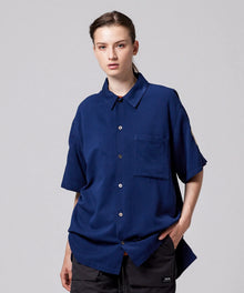 DARK NAVY ／Model Height 169cm／Wearing Size XS