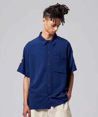 DARK NAVY ／Model Height 181cm／Wearing Size M