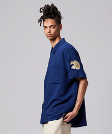 DARK NAVY ／Model Height 181cm／Wearing Size M