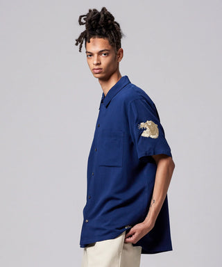 DARK NAVY ／Model Height 181cm／Wearing Size M