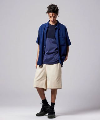 DARK NAVY ／Model Height 181cm／Wearing Size M