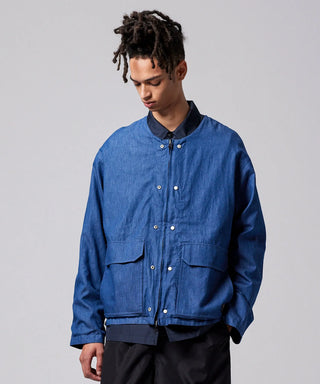 BLACK（back side）／Model Height 181cm／Wearing Size M