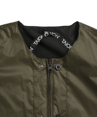 NON DOWN MILITARY REVERSIBLE M65 LINER W-ZIP JKT (HARD SHELLxSHOFT SHELL)