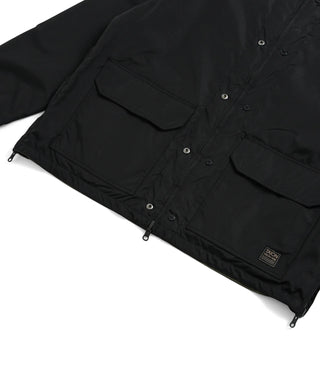 NON DOWN MILITARY REVERSIBLE M65 LINER W-ZIP JKT (HARD SHELLxSHOFT SHELL)