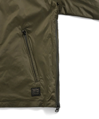 NON DOWN MILITARY REVERSIBLE M65 LINER W-ZIP JKT (HARD SHELLxSHOFT SHELL)