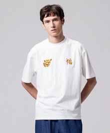 OFF WHITE("vietjan" embroidery)／Model Height 178cm／Wearing Size M