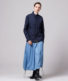 BLUE DENIM／Model Height 169cm／Wearing Size M