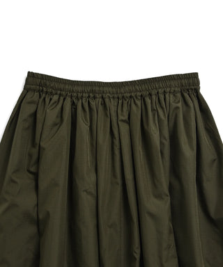 NON DOWN MILITARY GATHER SKIRT