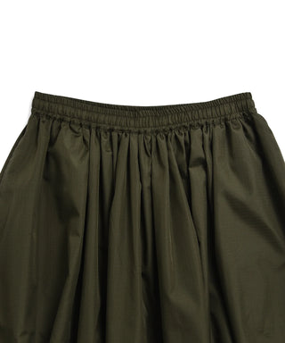 NON DOWN MILITARY GATHER SKIRT