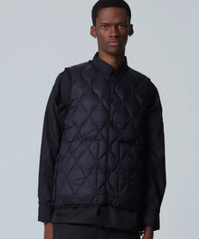MILITARY CREW NECK DOWN VEST (Soft Shell)