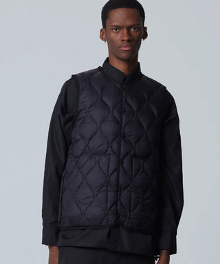 MILITARY CREW NECK DOWN VEST