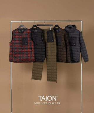 MOUNTAIN HI-NECK W-ZIP LIGHT DOWN VEST (800FP)