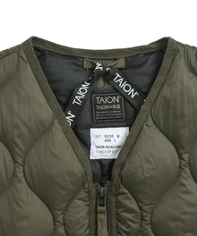 MILITARY V NECK W-ZIP DOWN JKT (Soft Shell)