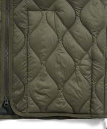 MILITARY V NECK W-ZIP DOWN JKT (Soft Shell)