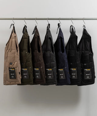 WORK V NECK BUTTON DOWN VEST