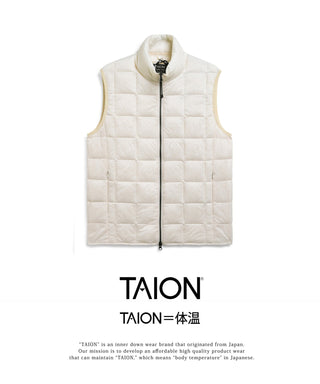 HI NECK W-ZIP DOWN VEST